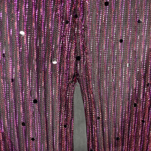 Sabina Musayev Sarah Gown Multi Red Size L - Picture 7 of 8